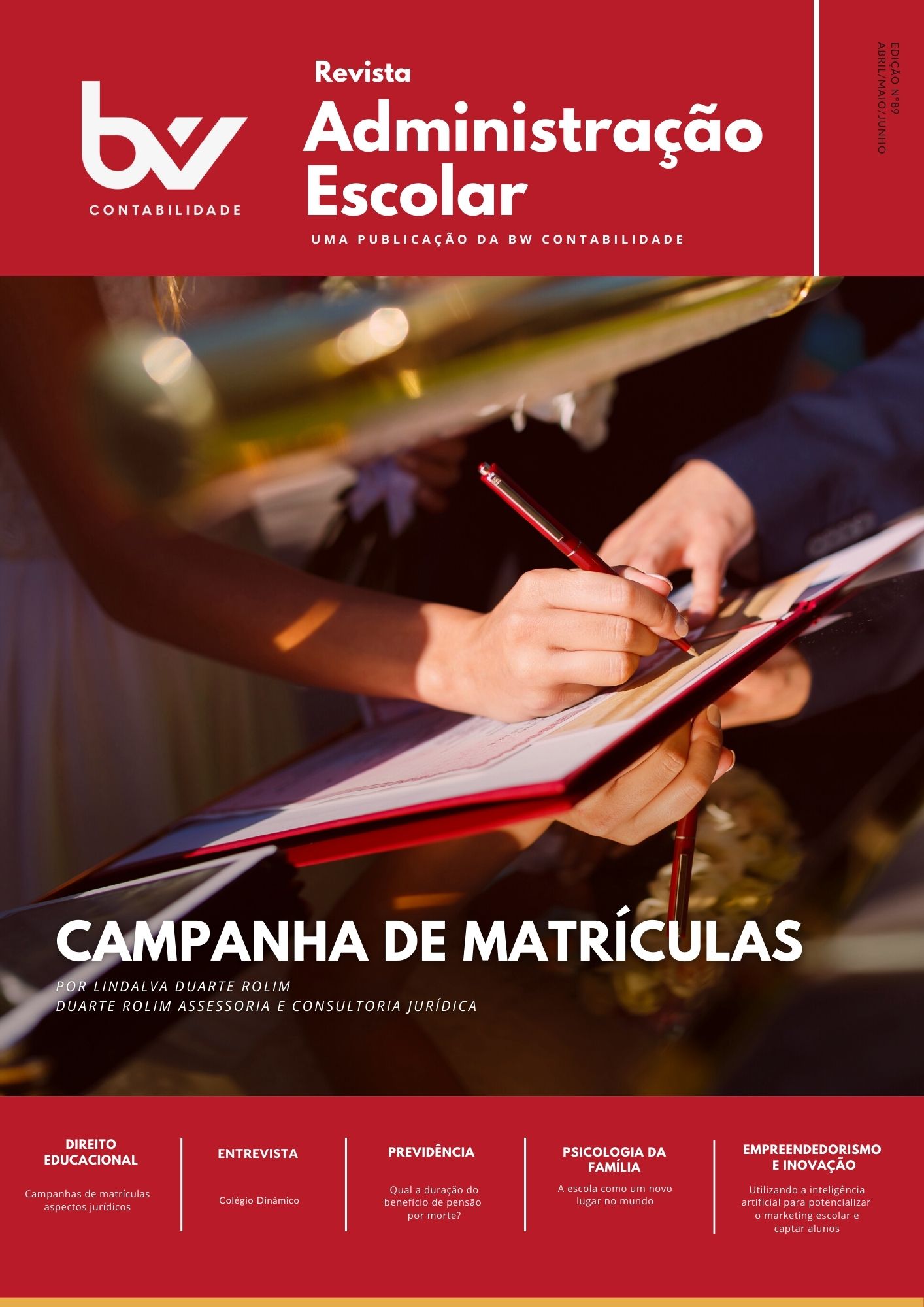 Capa de Edição 89 (2023) – abr / mai / jun